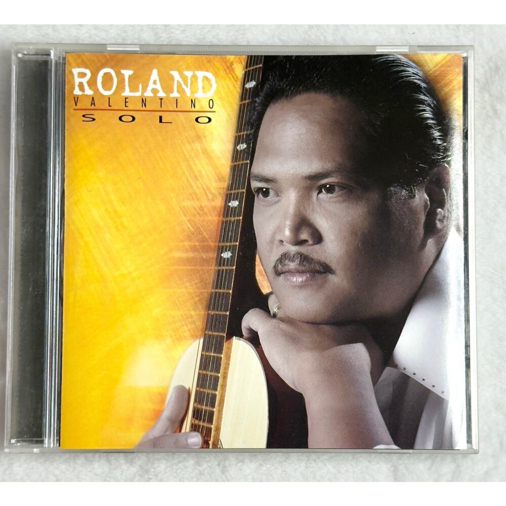 Roland Valentino – Solo CD 2002 Villar Music Latin Ballads Love Songs Rare OOP